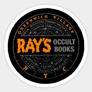 Ghostbusters Rays Occult Books Sticker